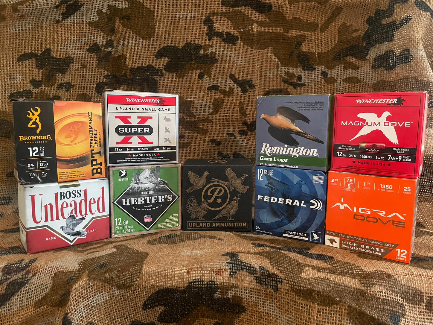 12 Gauge Upland Variety Pack 2 3/4"