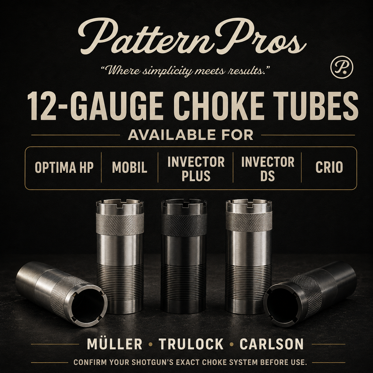 Choke Tube Variety Pack